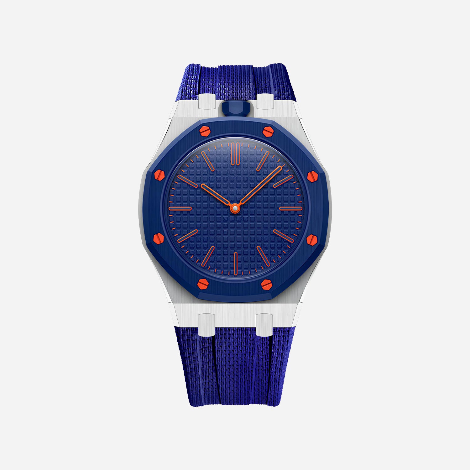 Rubber Strap & Case for AP x Swatch Royal Pop ORENJI HACHI