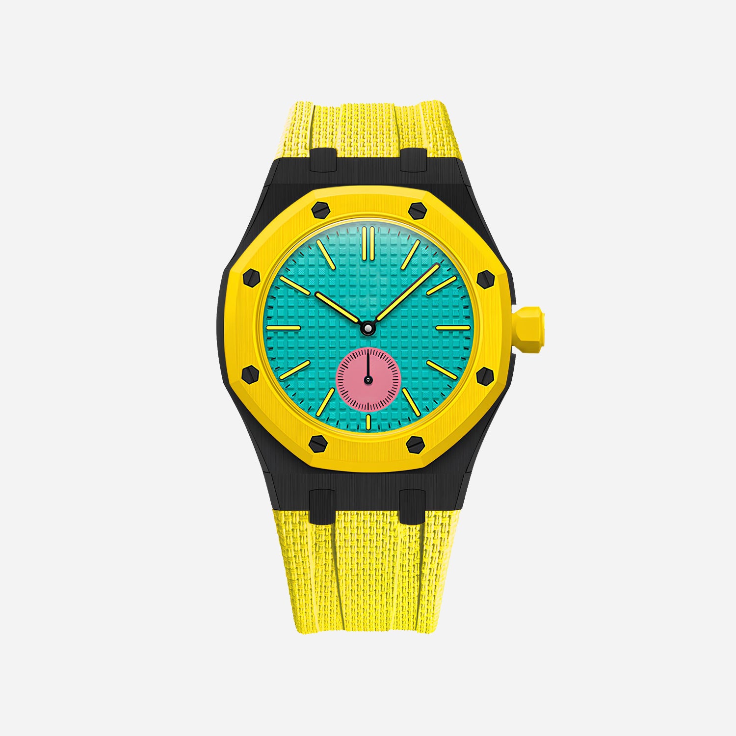 Rubber Strap & Case for AP x Swatch Royal Pop OTG ROZ