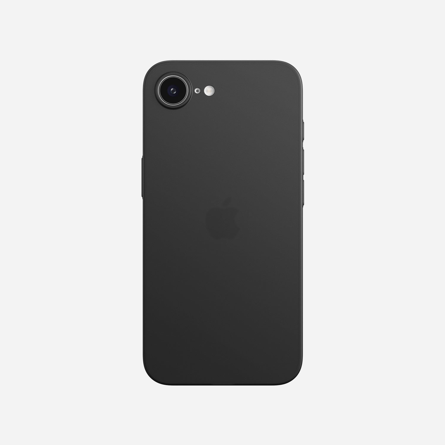 iPhone 17e Ultra-Thin Case – Strong Wireless Charging Without Magnets Black