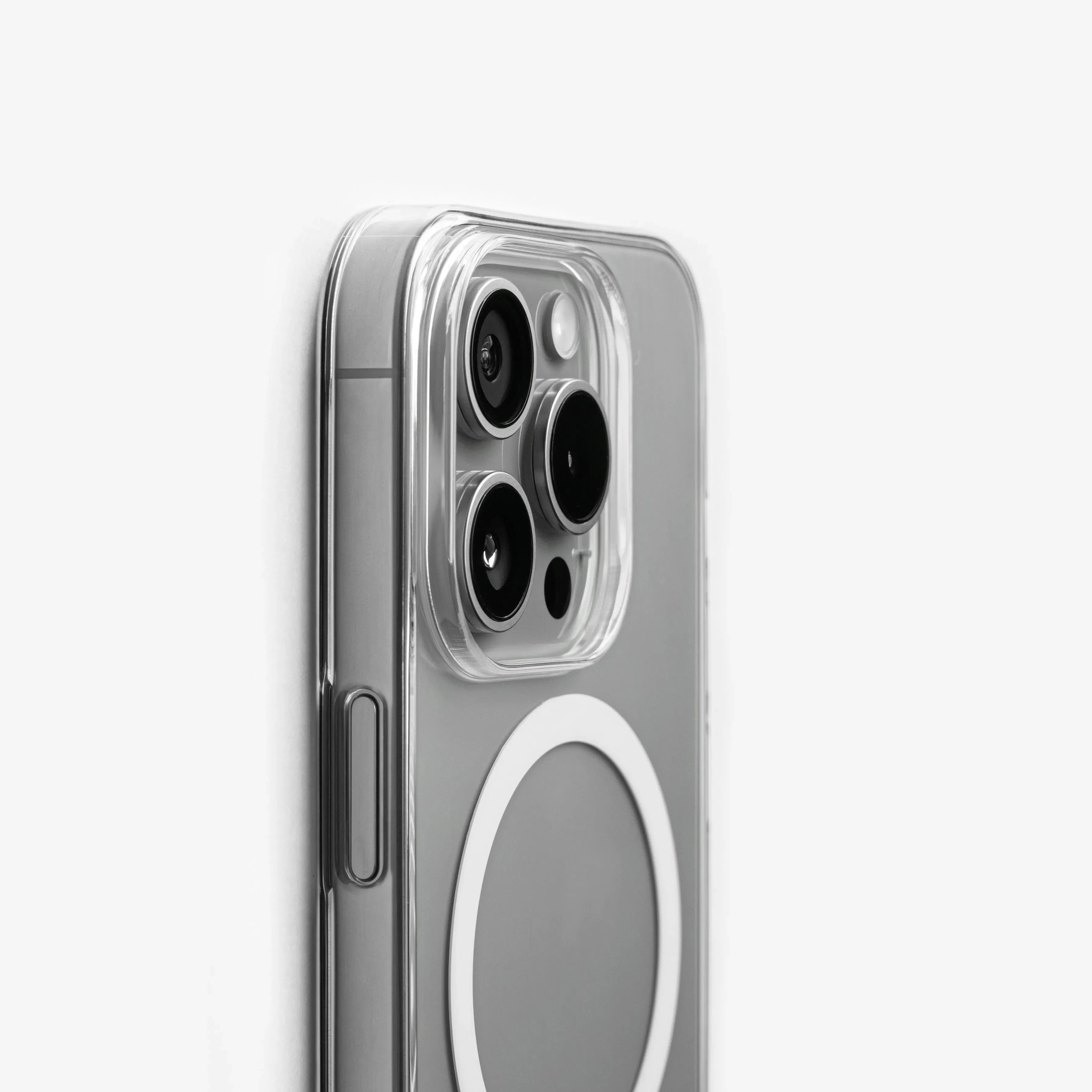 Super Thin iPhone 15 Pro Max Clear Case with MagSafe