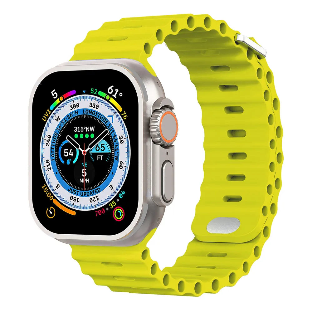 Apple Watch ocean band#color_avocado