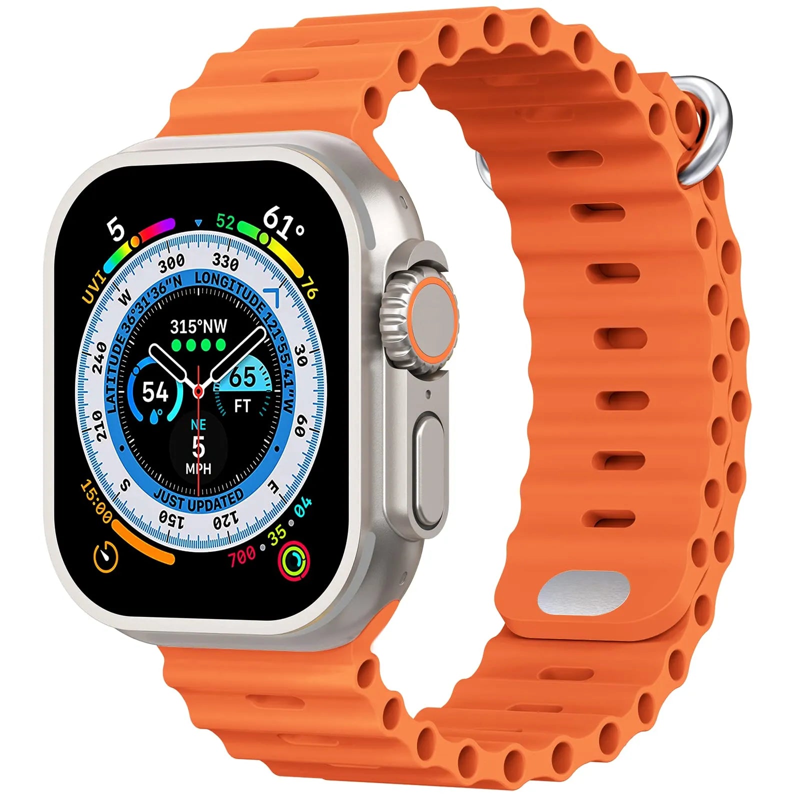 Apple Watch ocean band#color_orange