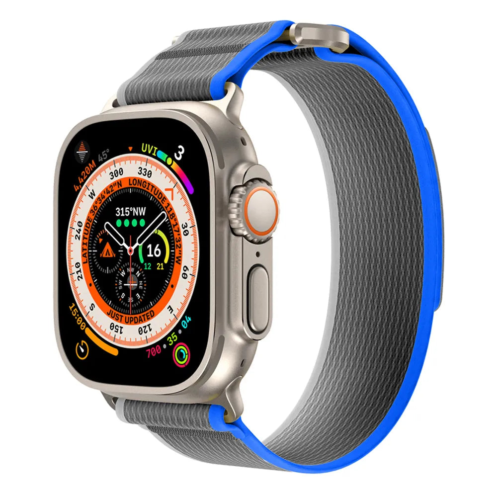 Upgrade Apple Watch Trail Loop#color_blue/gray