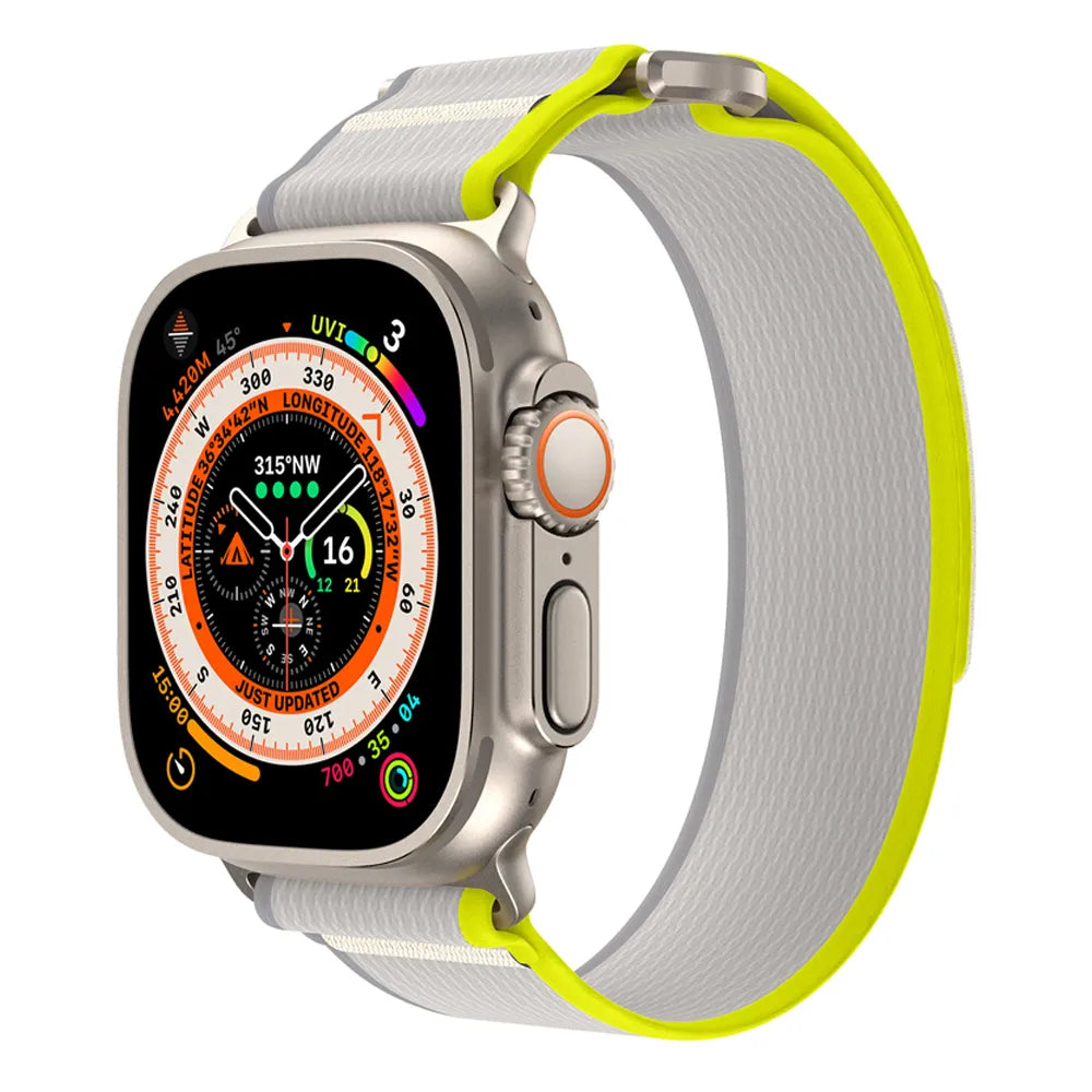 Upgrade Apple Watch Trail Loop#color_yellow/beige