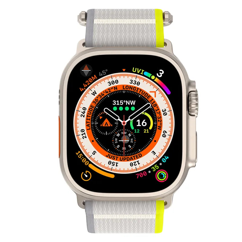Upgrade Apple Watch Trail Loop#color_yellow/beige