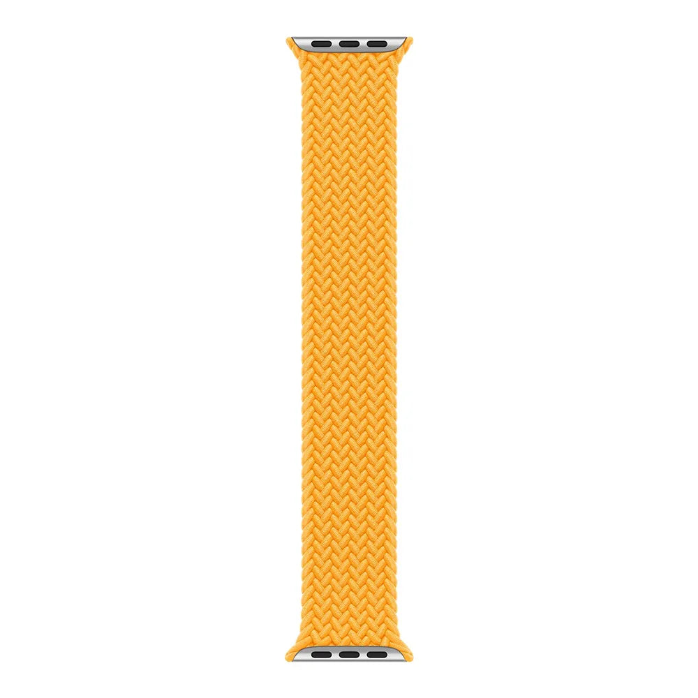 Apple Watch Braided Solo Loop - honey yellow#color_honey yellow