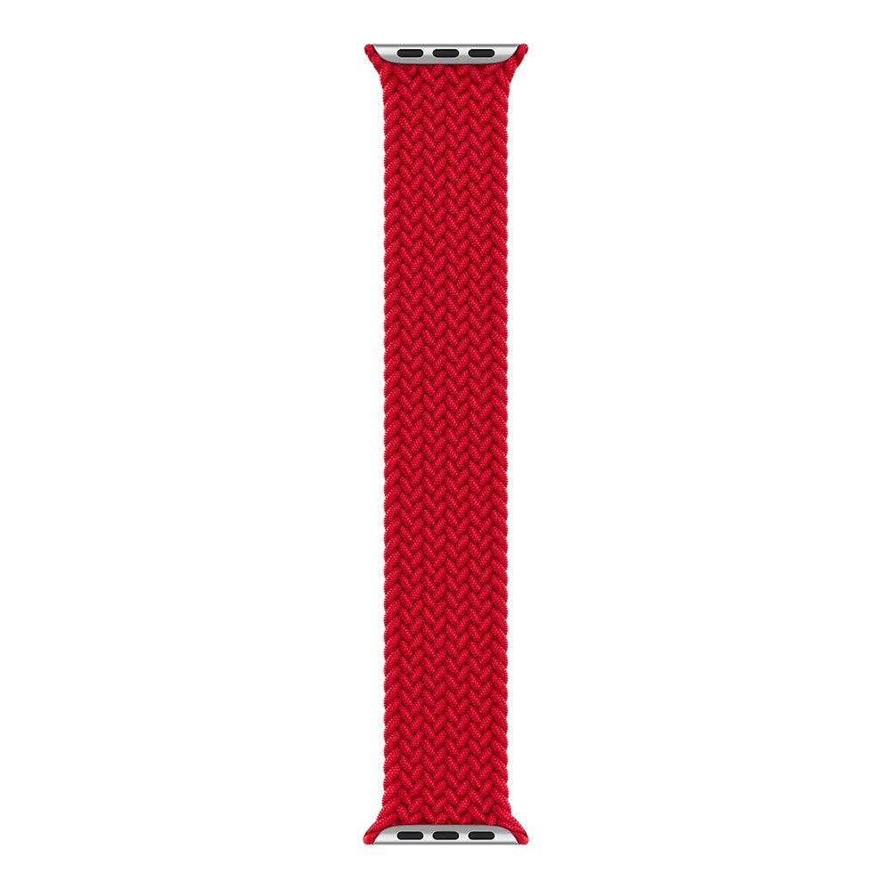 Apple Watch Braided Solo Loop - red#color_red