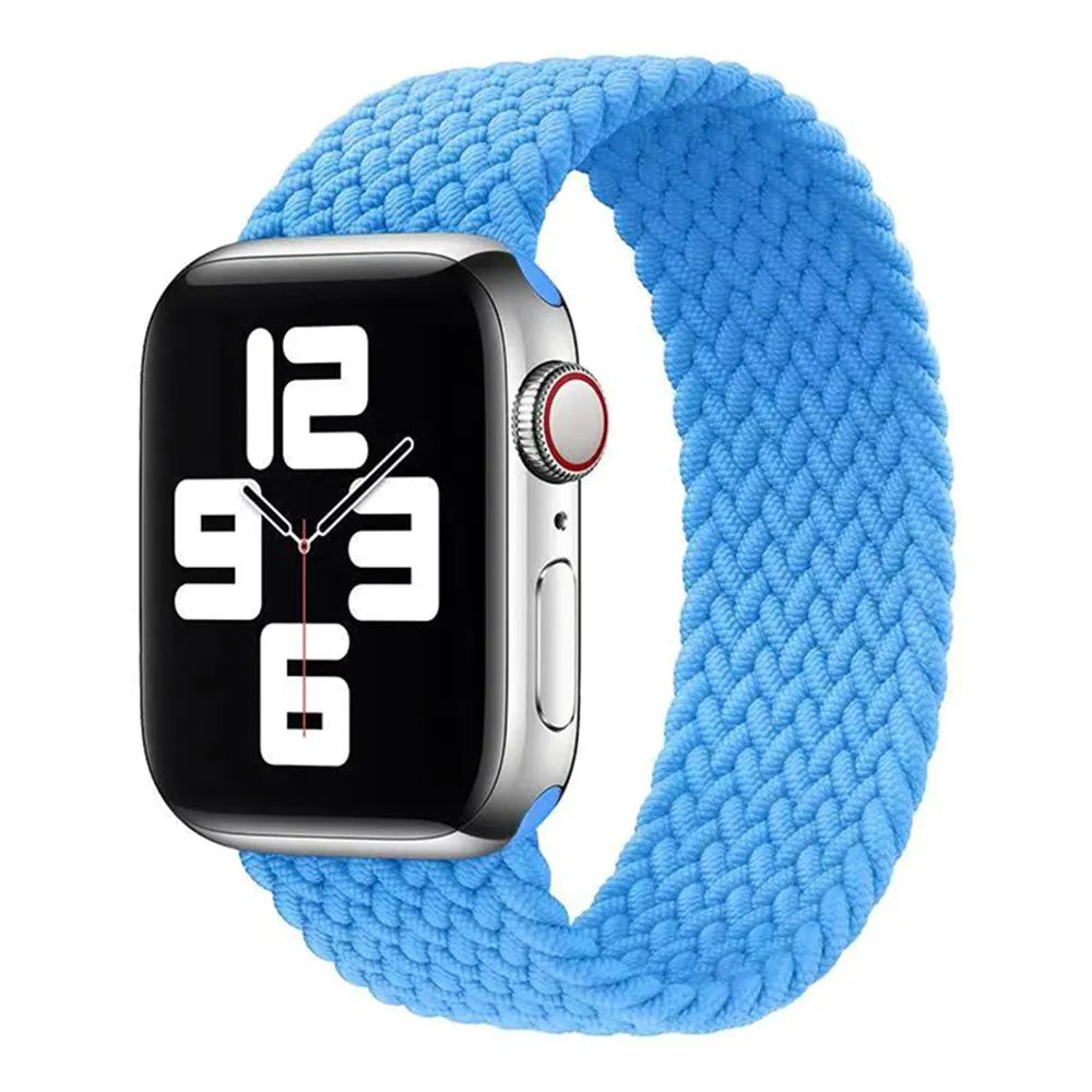 Apple Watch Braided Solo Loop - sky blue#color_sky blue