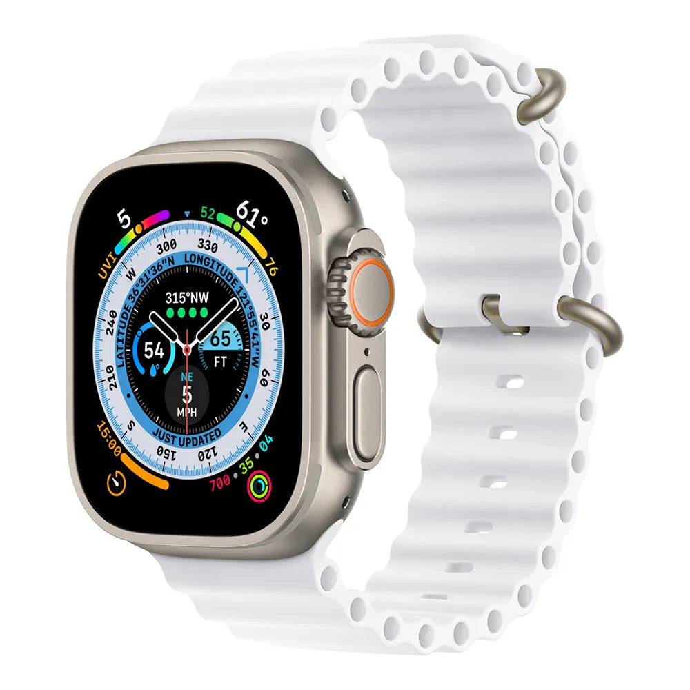 Apple Watch ocean band - white