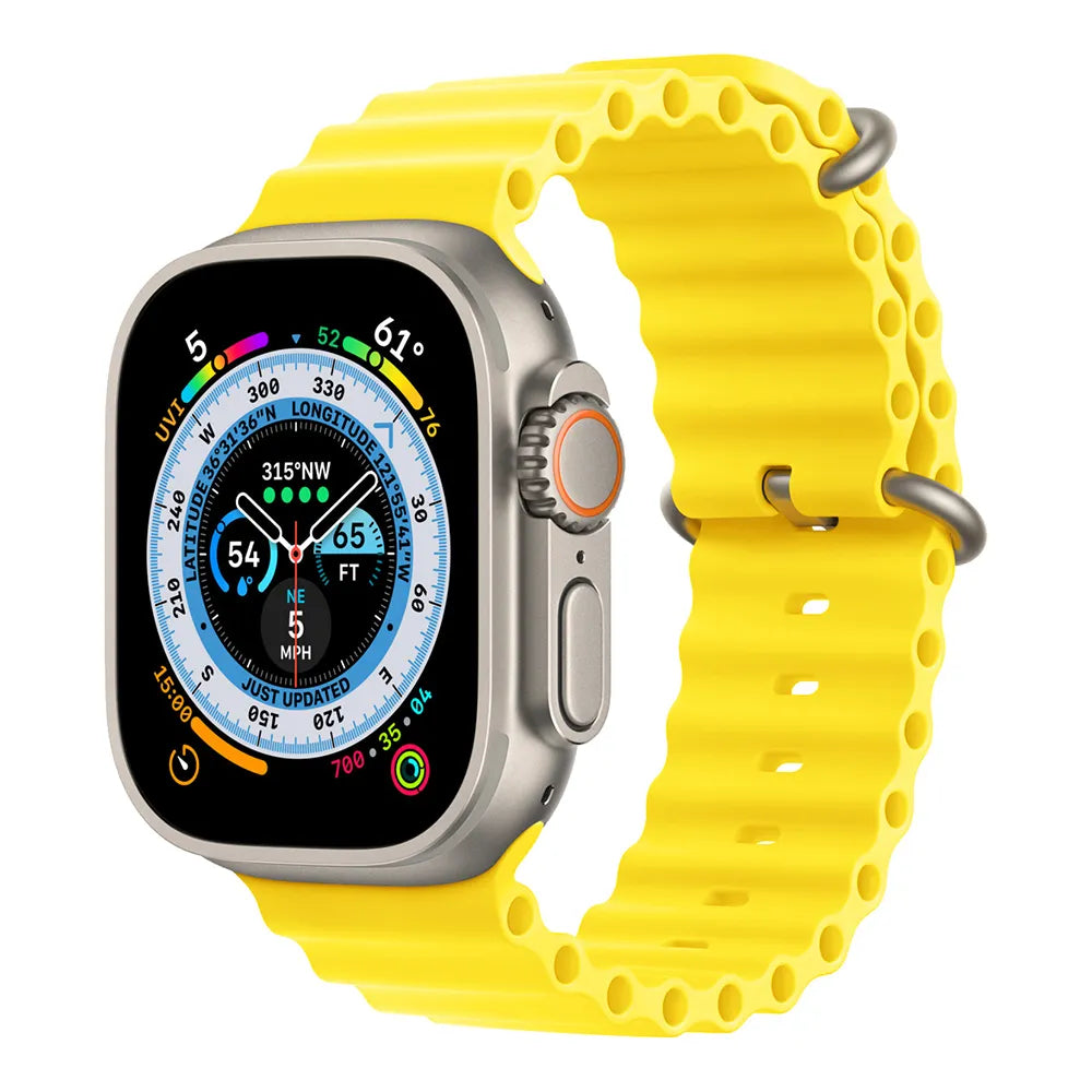 Apple Watch ocean band - yellow