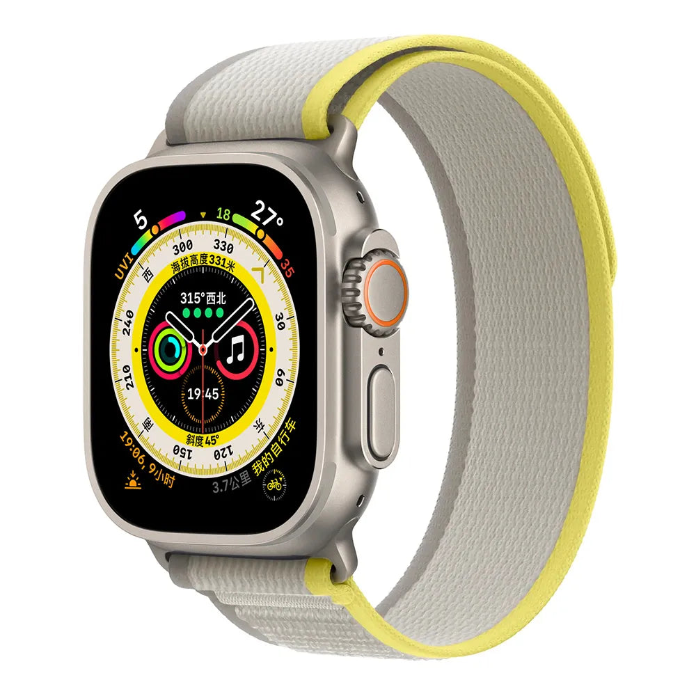 Apple Watch Trail Loop#color_yellow/beige