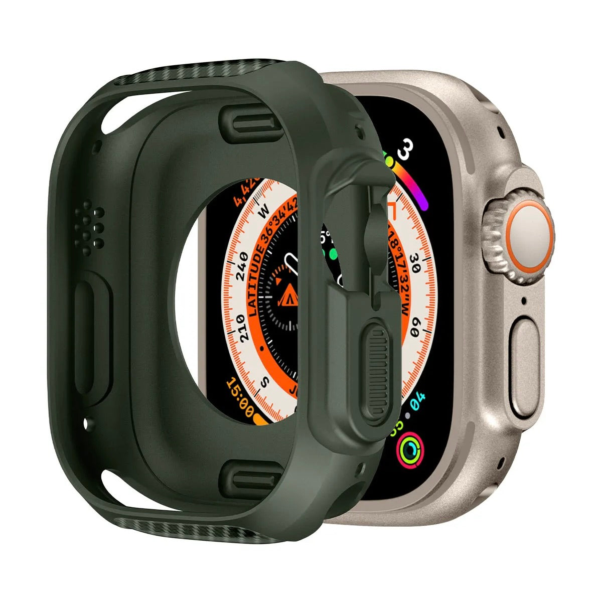 Apple Watch Ultra Rugged Case - green#color_green
