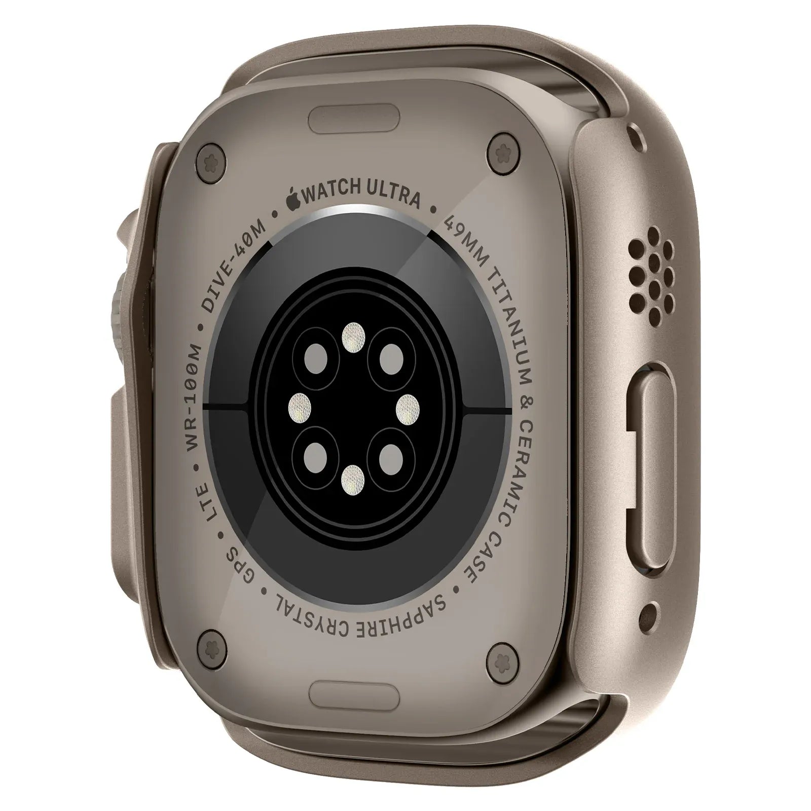 Apple Watch Ultra Screen Protector case - silver#color_silver