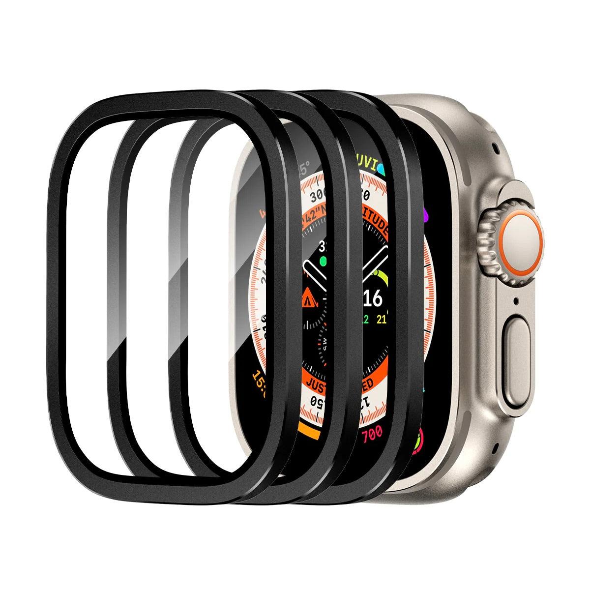 Apple Watch Ultra Screen Protector - black#color_black