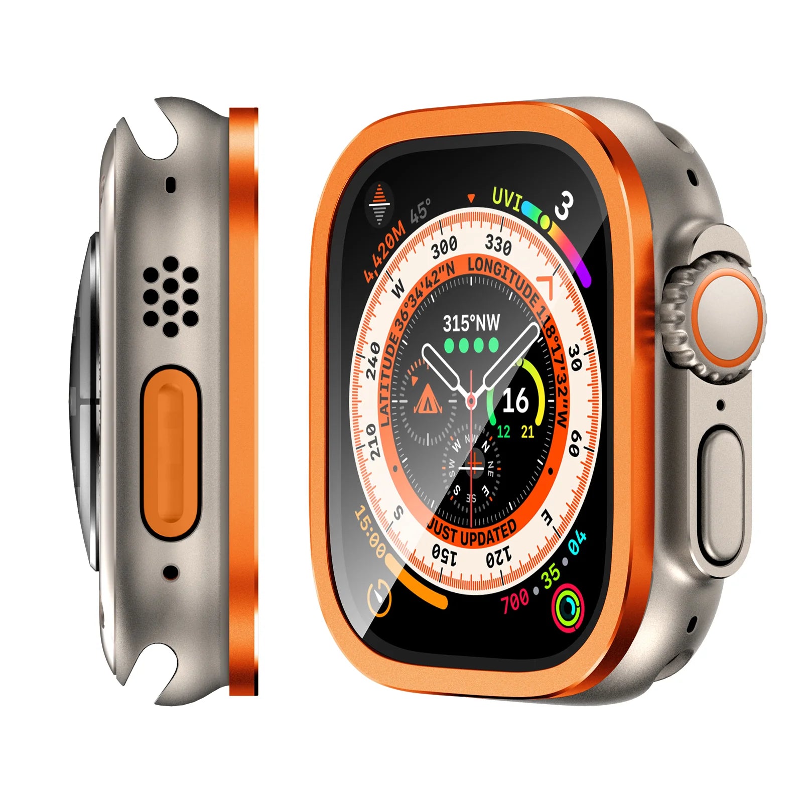 Apple Watch Ultra Screen Protector - orange#color_orange