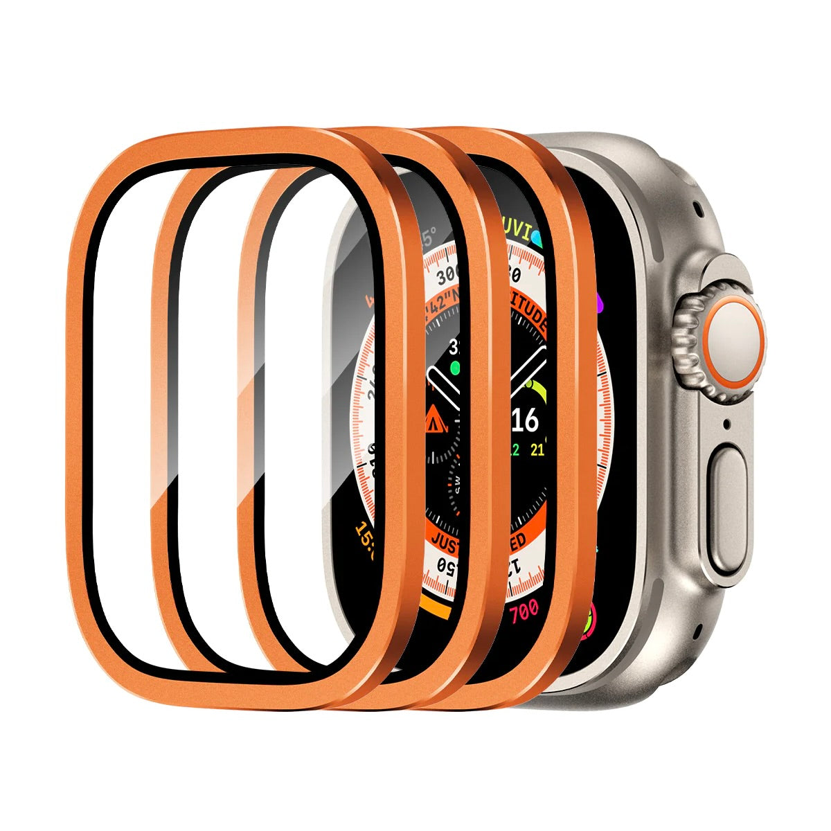 Apple Watch Ultra Screen Protector - orange#color_orange