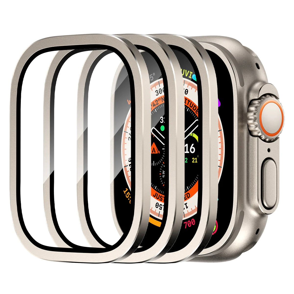Apple Watch Ultra Screen Protector - silver#color_silver