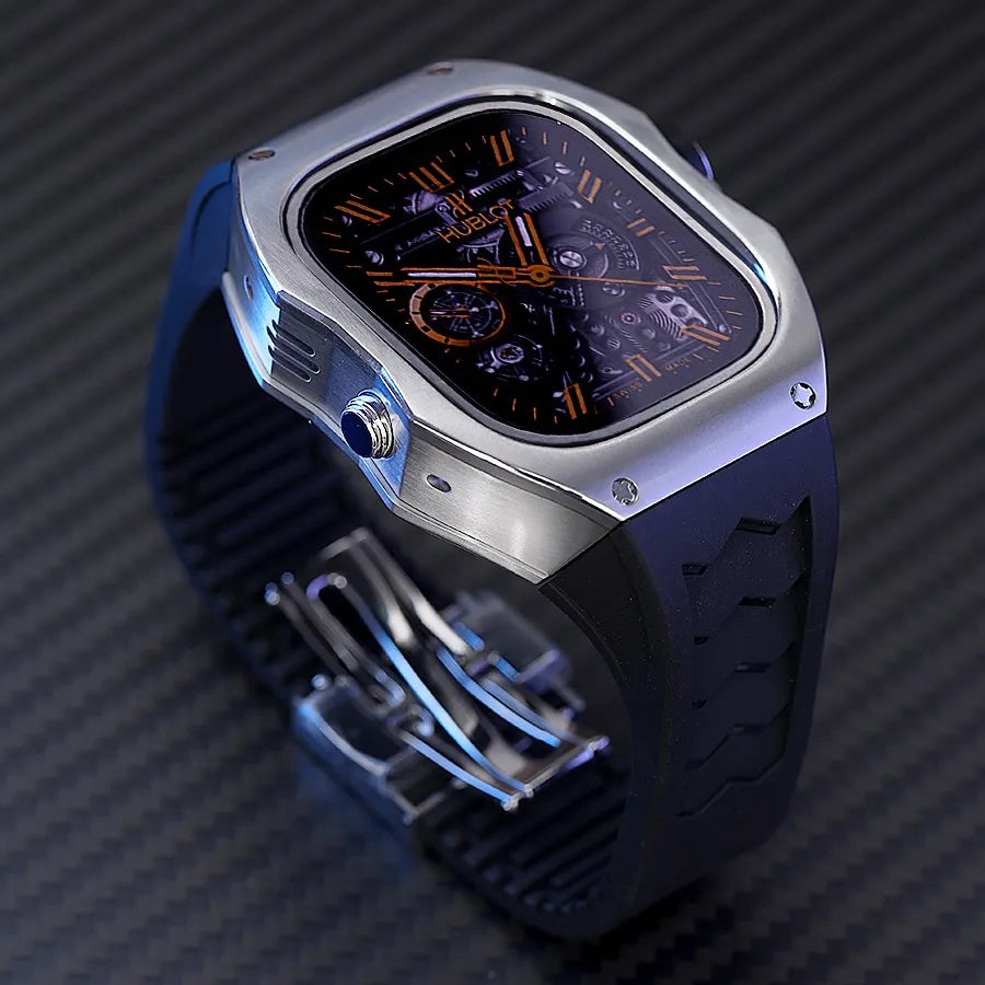 titanium Apple Watch Ultra case retrofit kit