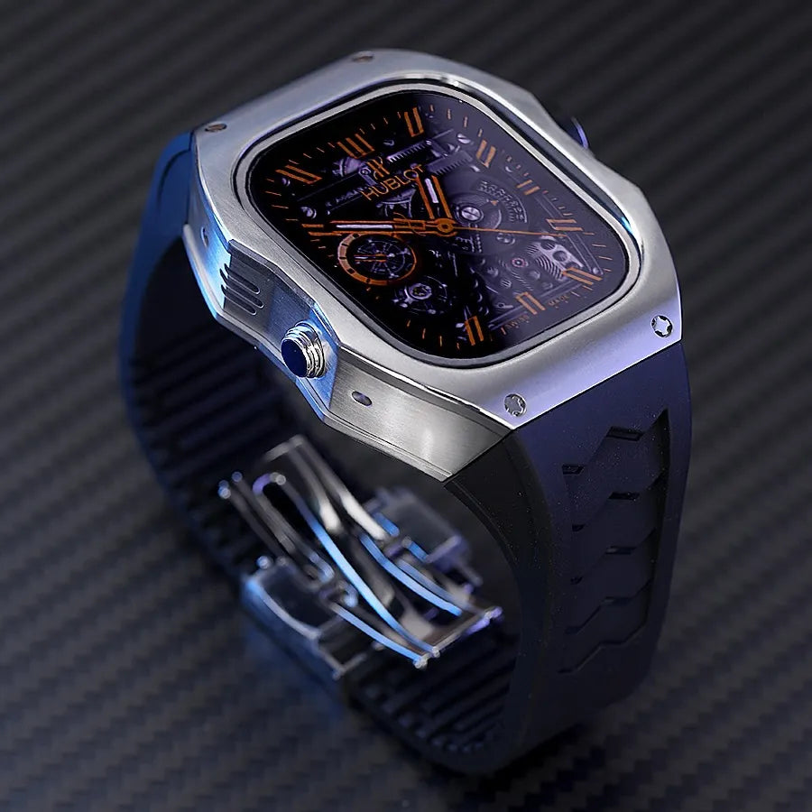 titanium Apple Watch Ultra case retrofit kit