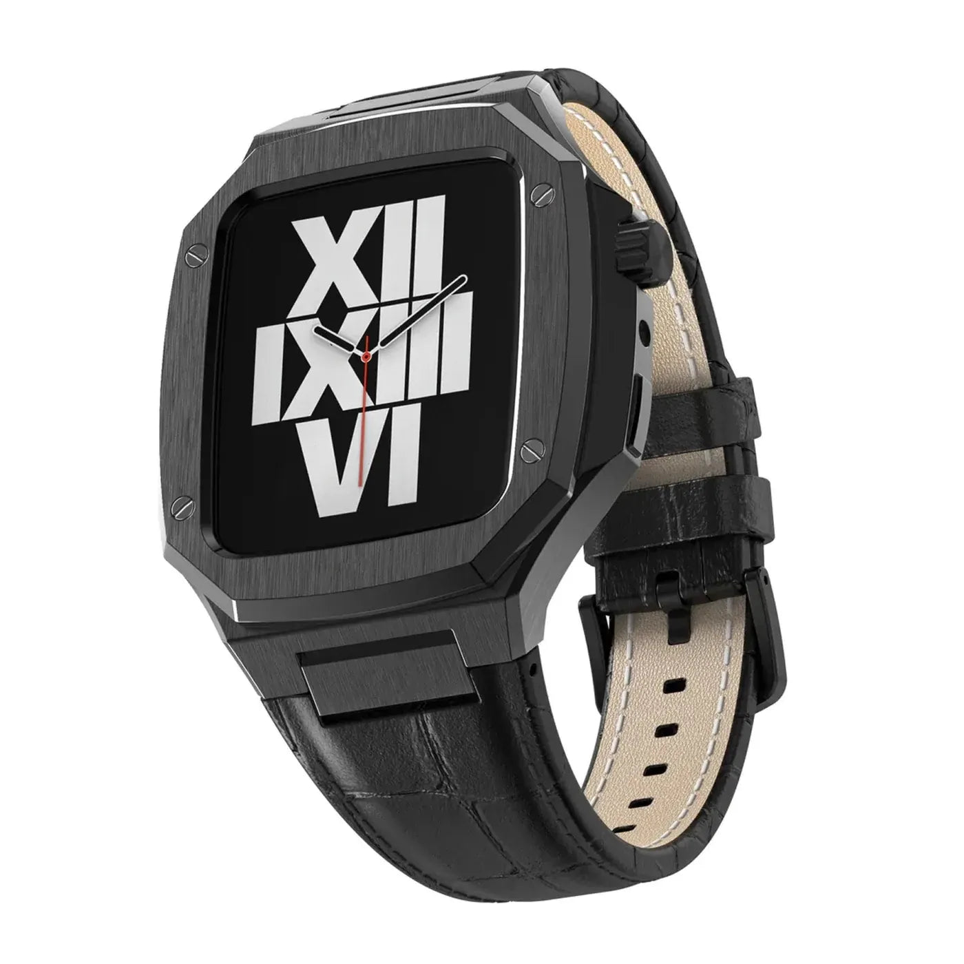 Luxury Apple Watch case#color_black