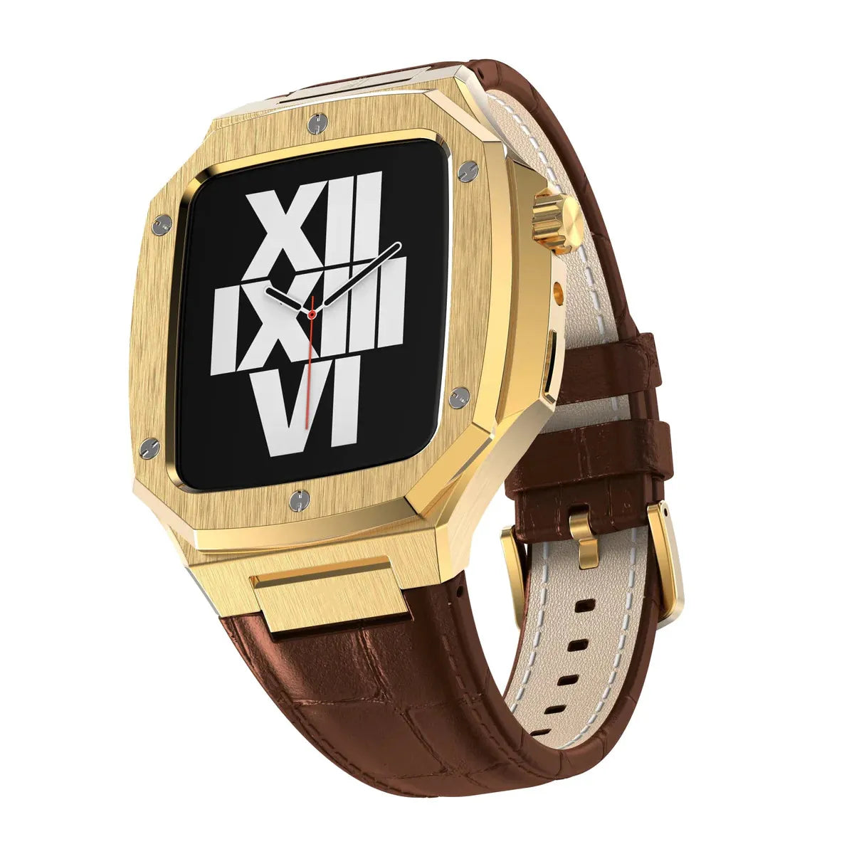Luxury Apple Watch case#color_brown