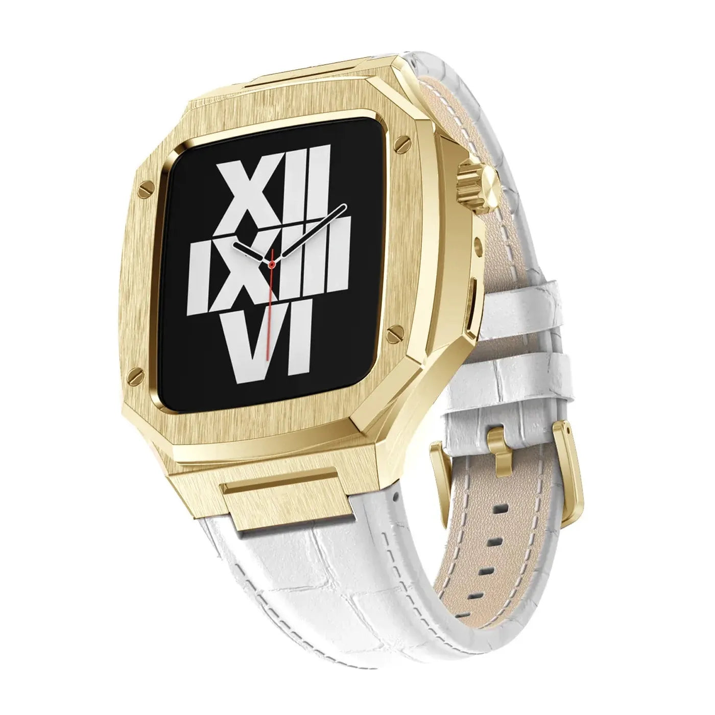 Luxury Apple Watch case#color_white