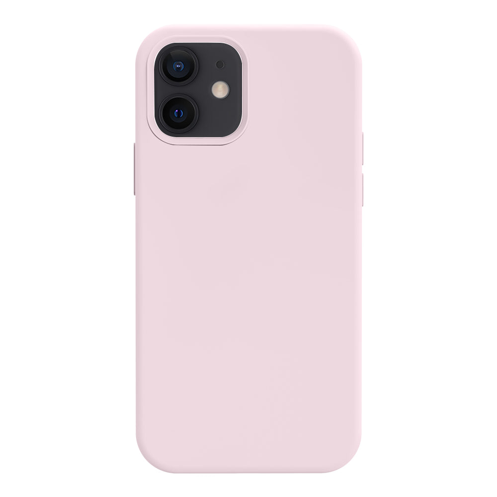 iPhone 12 silicone case - ice pink#color_ice pink