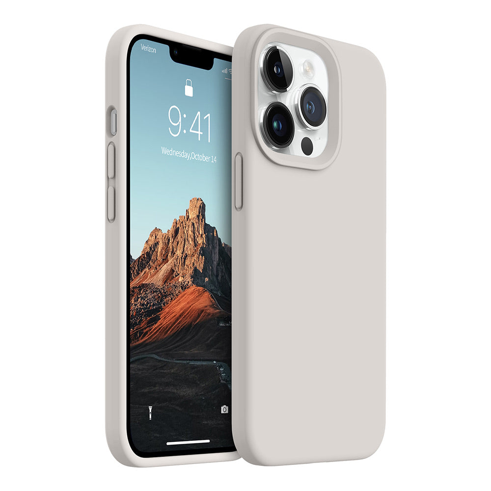 iPhone 13 Pro silicone case - stone#color_stone