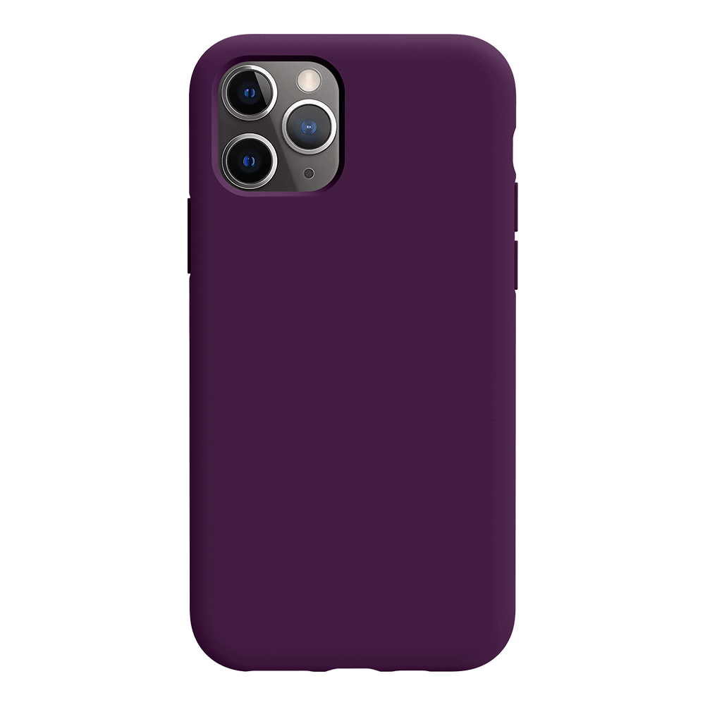 iPhone 11 Pro Max silicone case - purple#color_purple