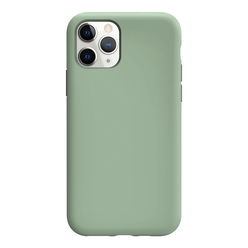 iPhone 11 Pro silicone case - calke green#color_calke green