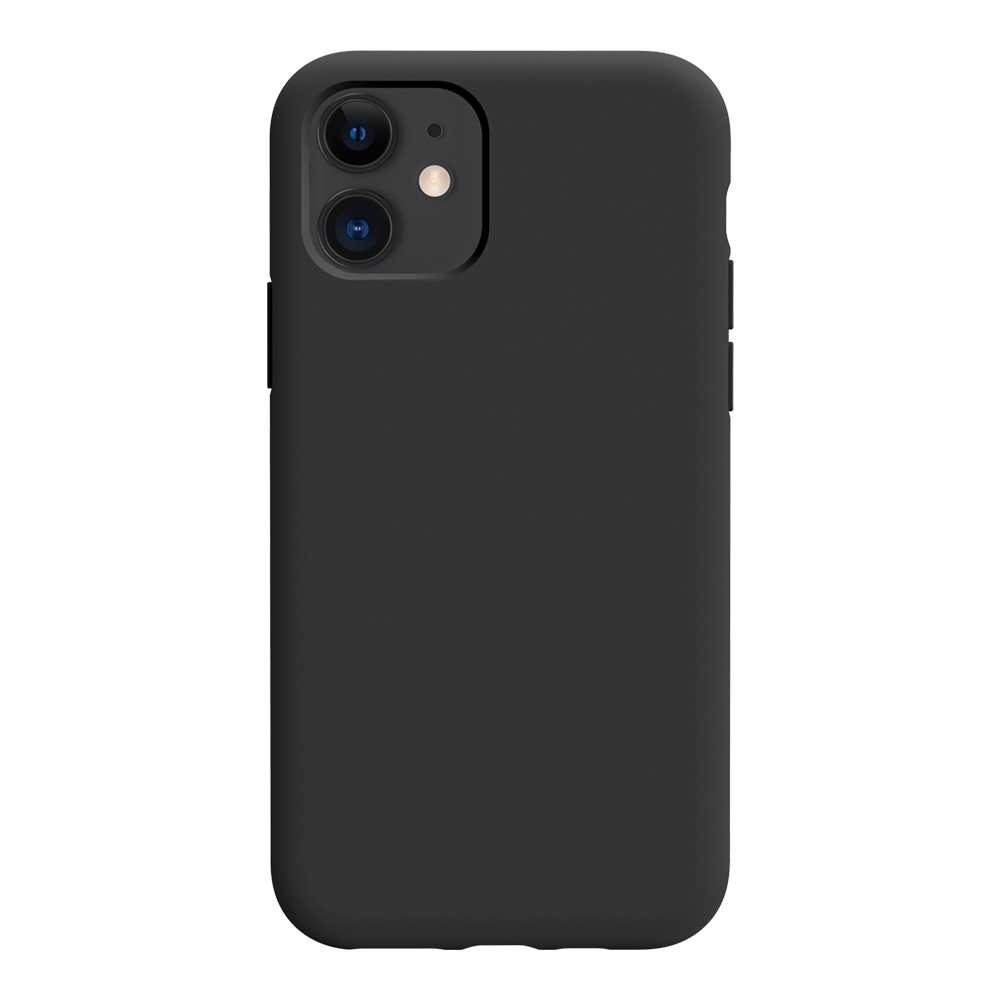 iPhone 11 silicone case - black#color_black