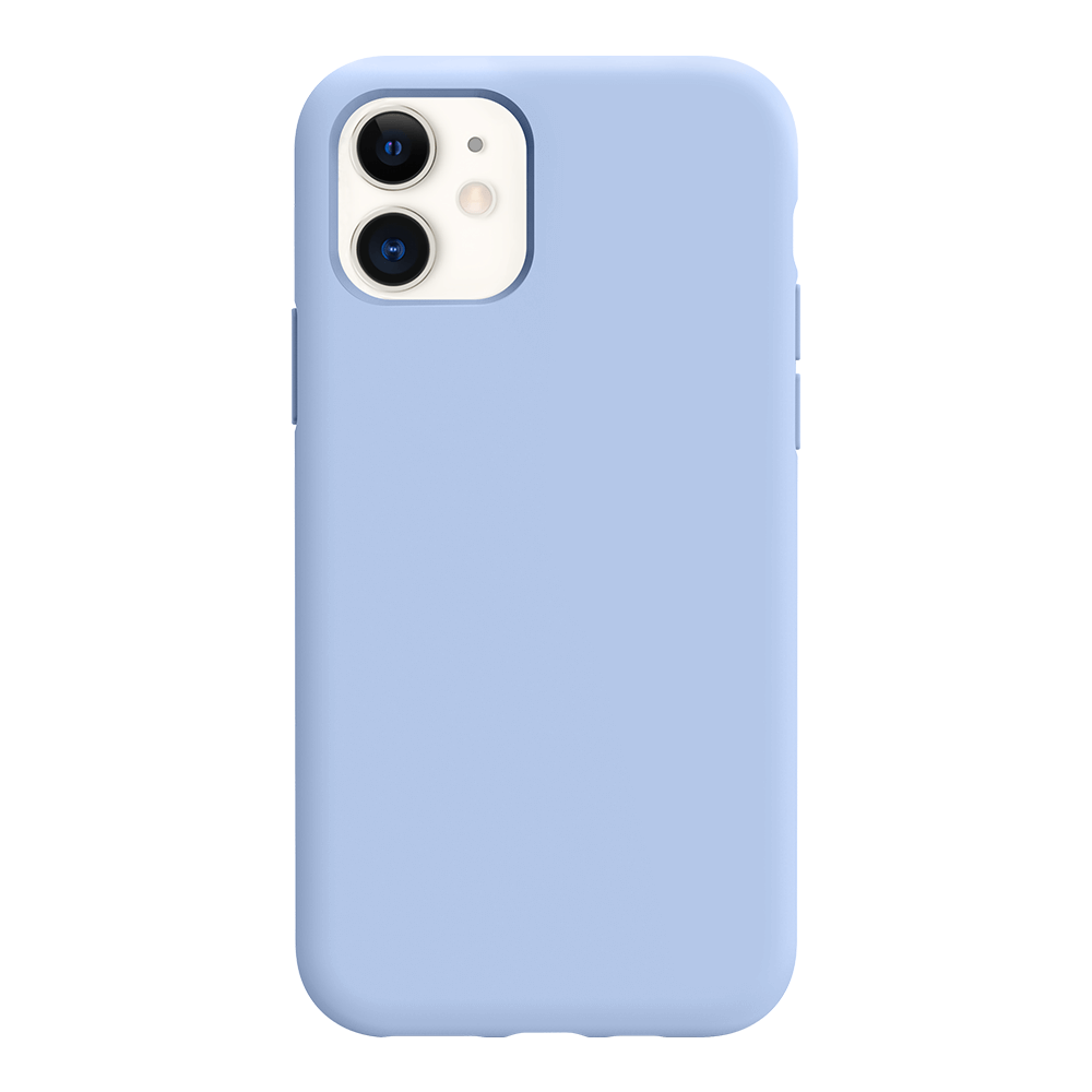 iPhone 11 silicone case - light blue#color_light blue