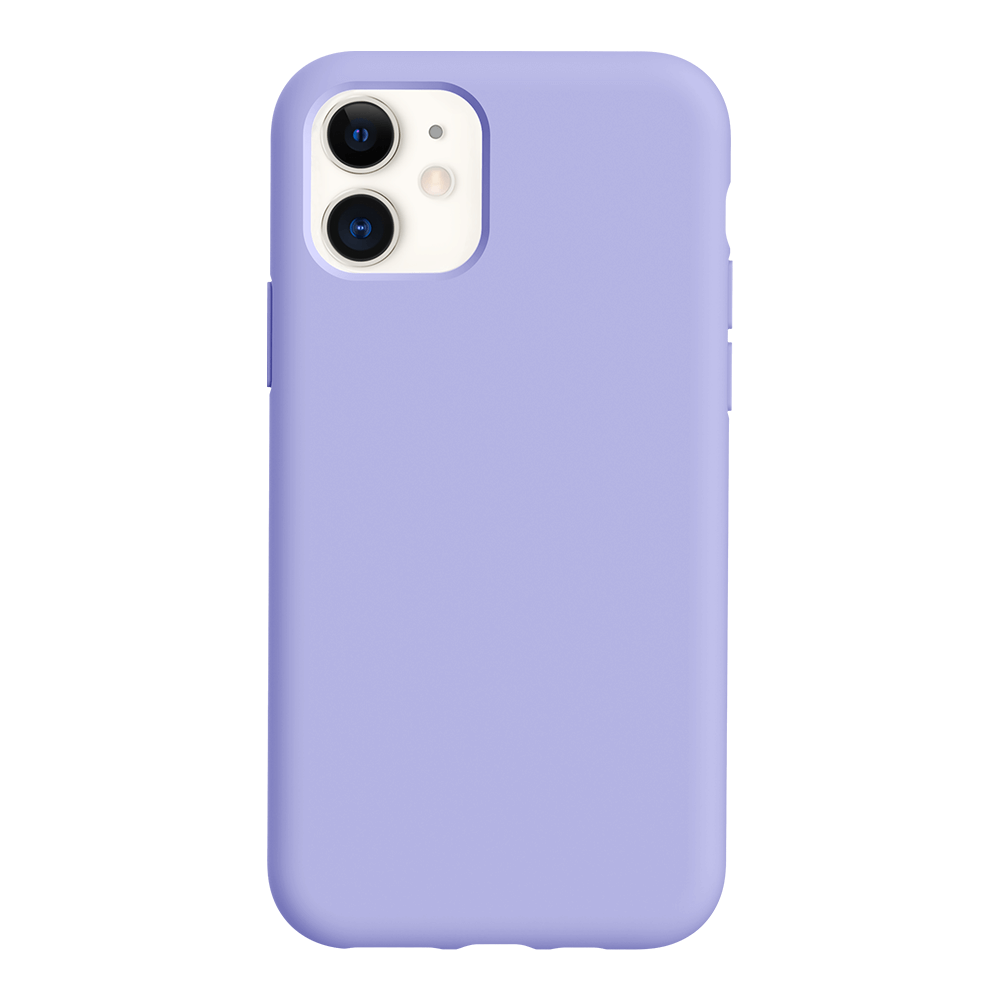 iPhone 11 silicone case - light purple#color_light purple