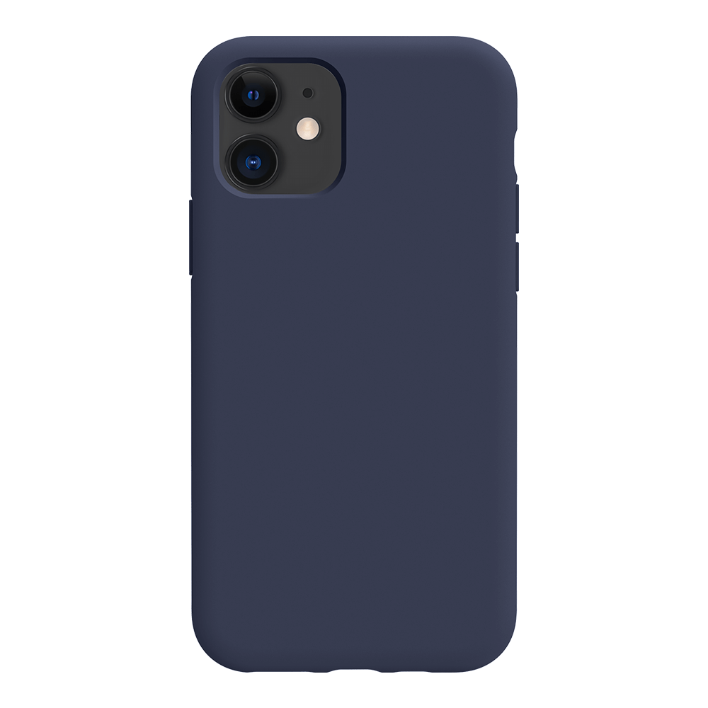 iPhone 11 silicone case - midnight blue#color_midnight blue