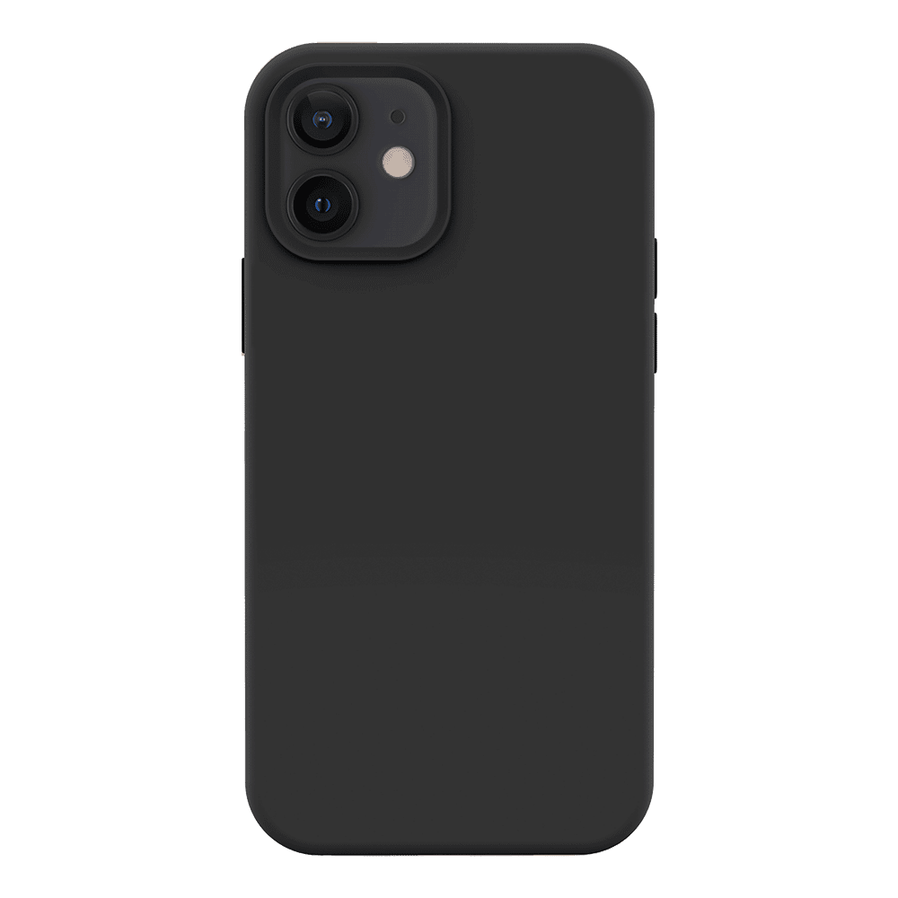 iPhone 12 Mini silicone case - black