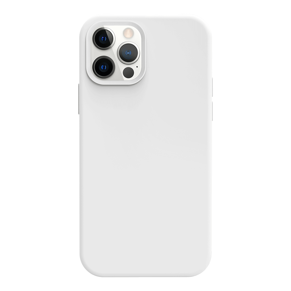 iPhone 12 Pro Max silicone case - white#color_white