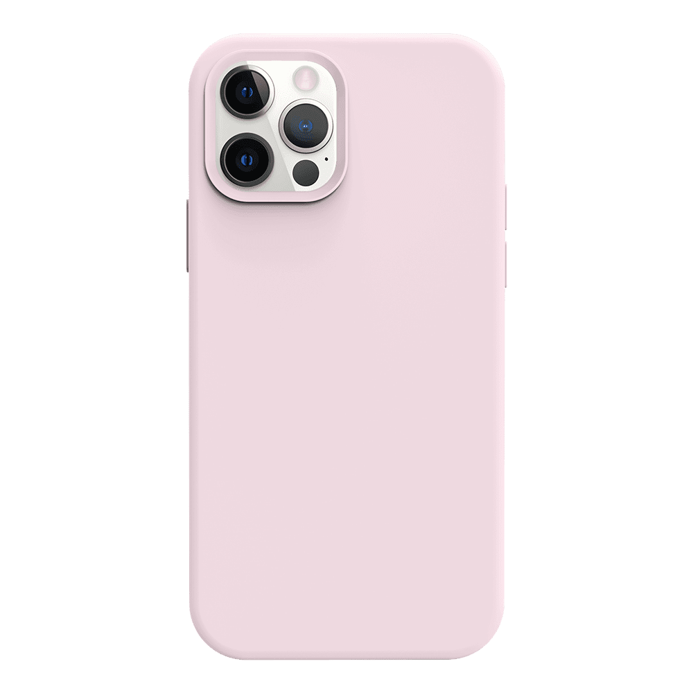 iPhone 12 Pro silicone case - ice pink#color_ice pink