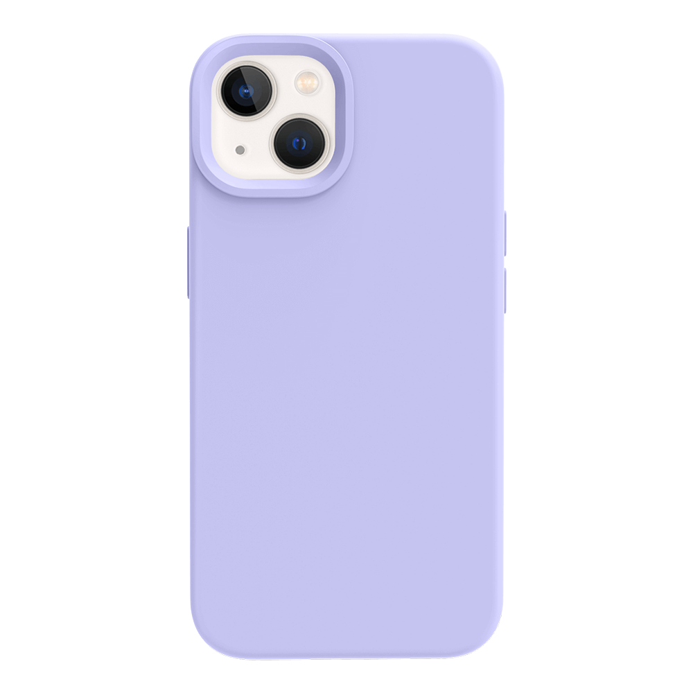 iPhone 13 Mini silicone case - light purple#color_light purple