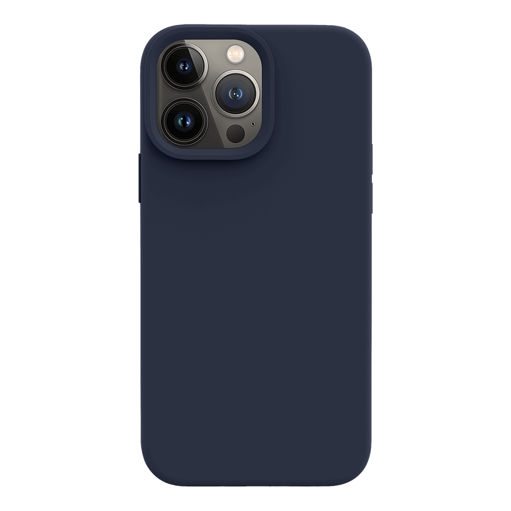 iPhone 13 Pro silicone case - midnight blue#color_midnight blue
