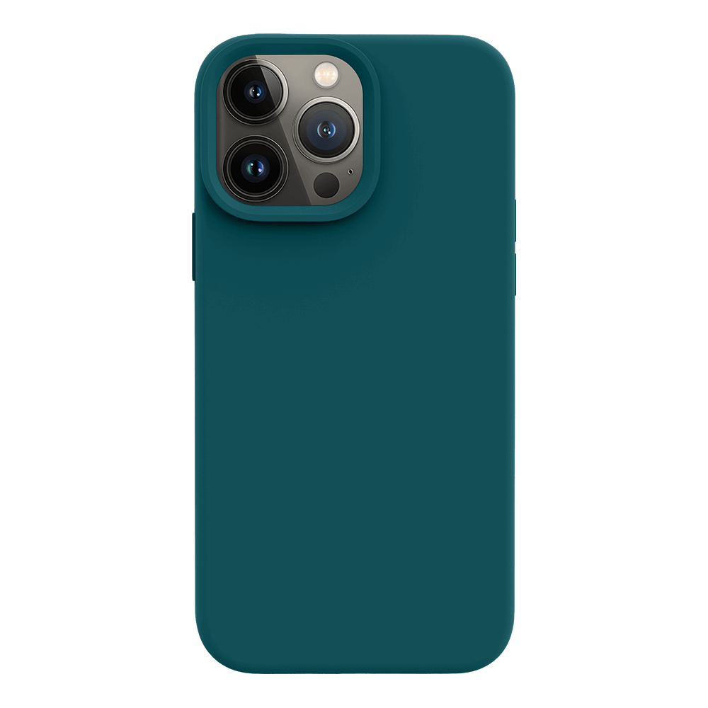 iPhone 13 Pro silicone case - teal#color_teal
