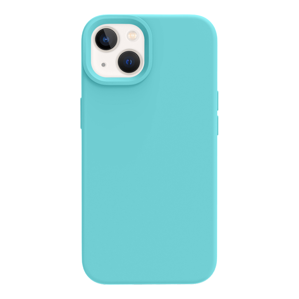 iPhone 13 silicone case - sky blue#color_sky blue
