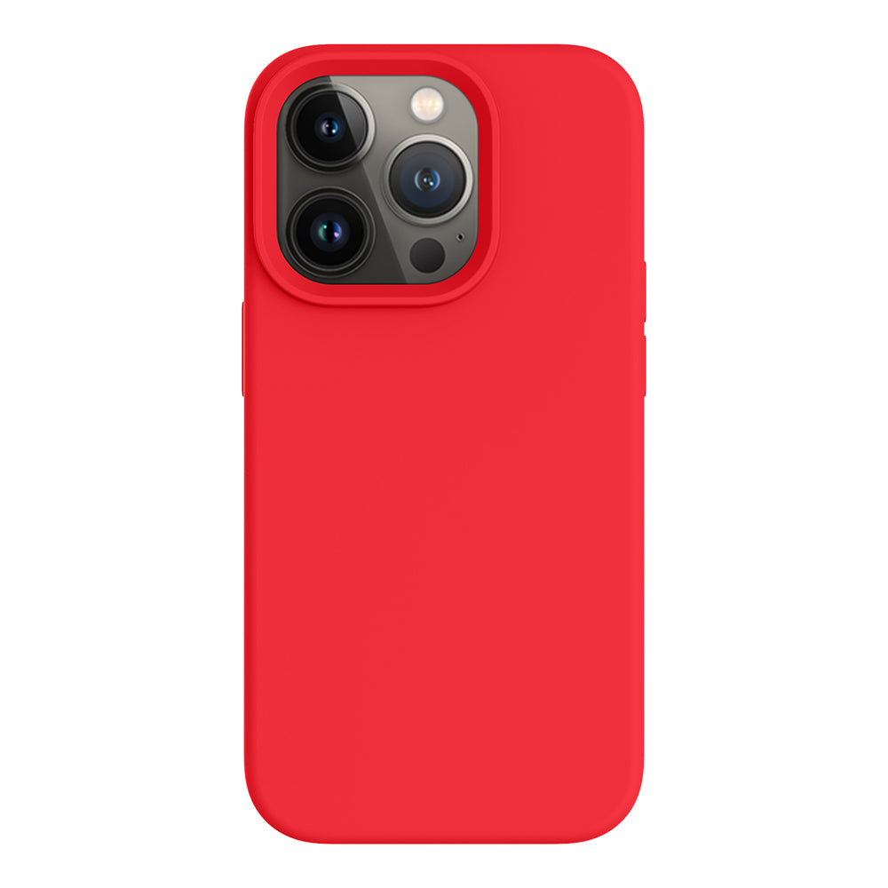 iPhone 14 Pro silicone case - red#color_red