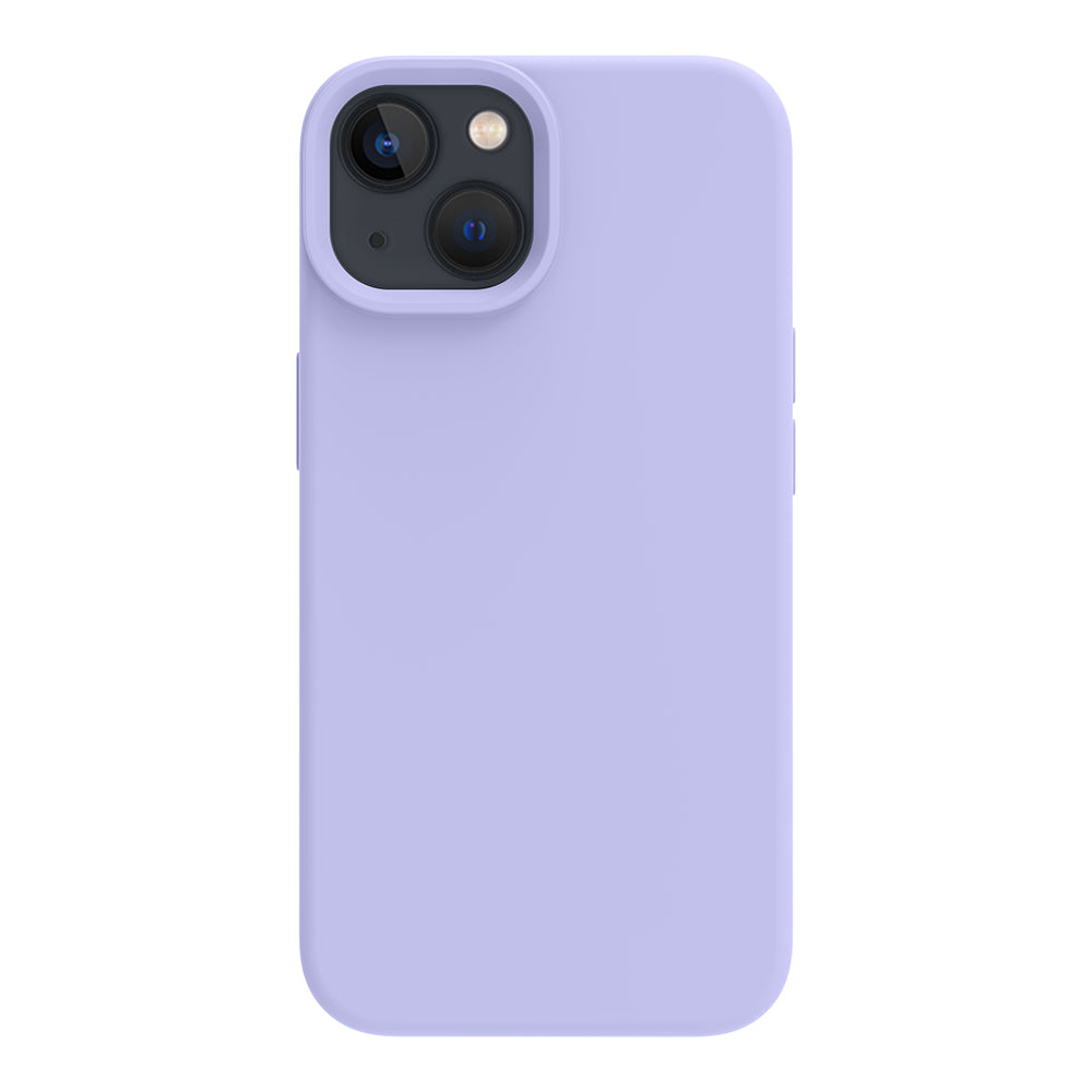 iPhone 14 silicone case - light purple#color_light purple
