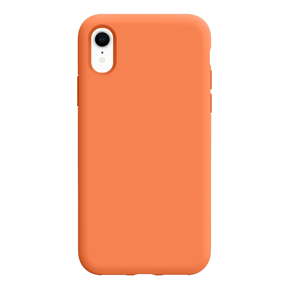 iPhone XR silicone case - kumquat#color_kumquat