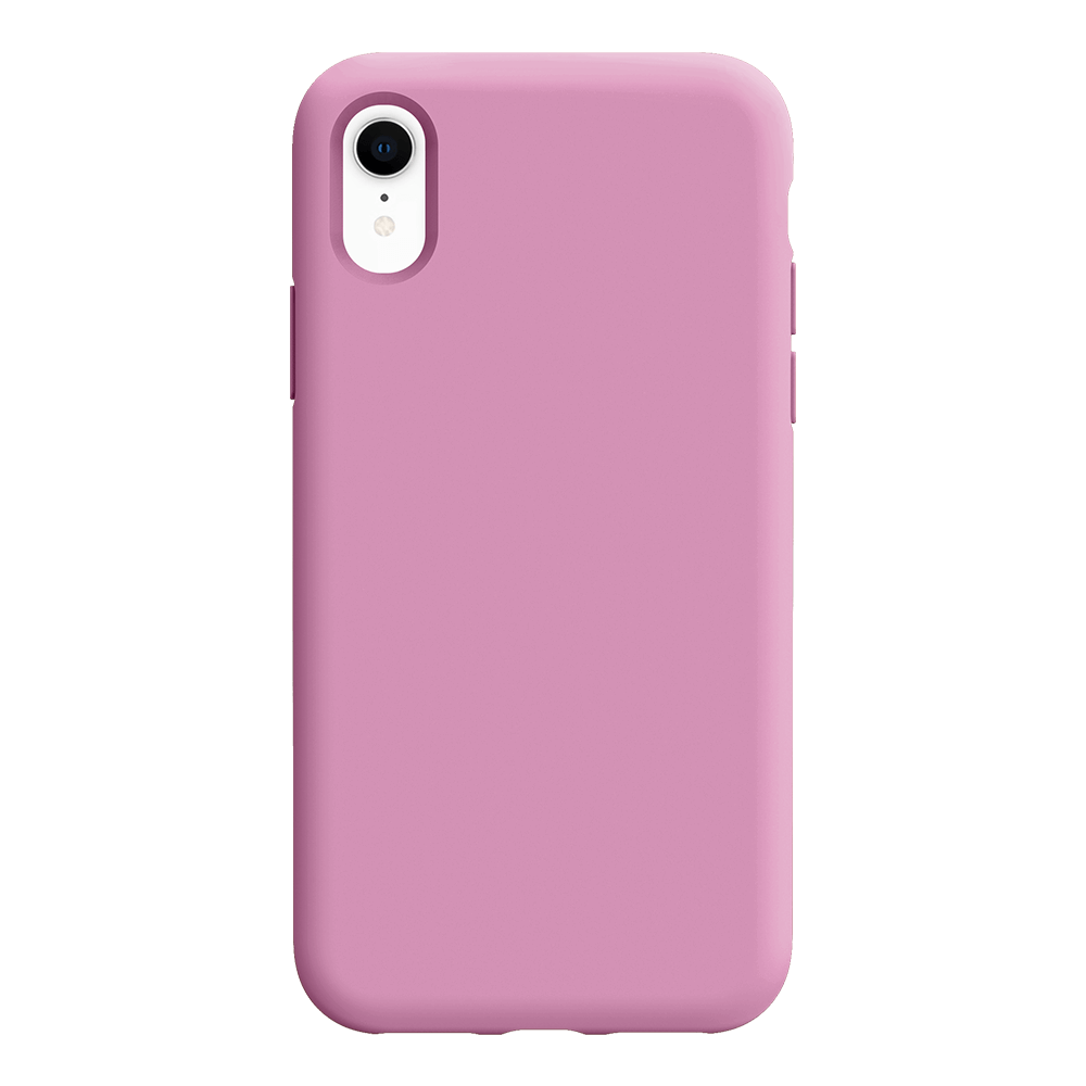 iPhone XR silicone case - lilac purple#color_lilac purple