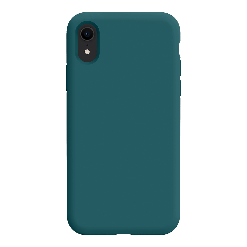 iPhone XR silicone case - teal#color_teal