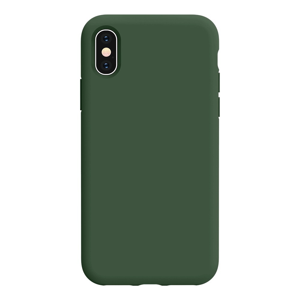 iPhone X silicone case - clover#color_clover