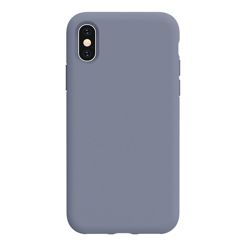 iPhone X silicone case - lavender#color_lavender