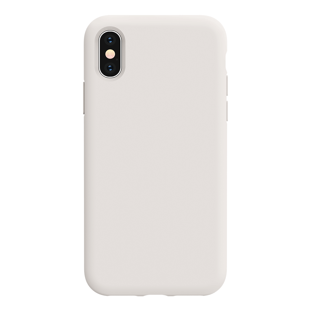 iPhone X silicone case - stone#color_stone