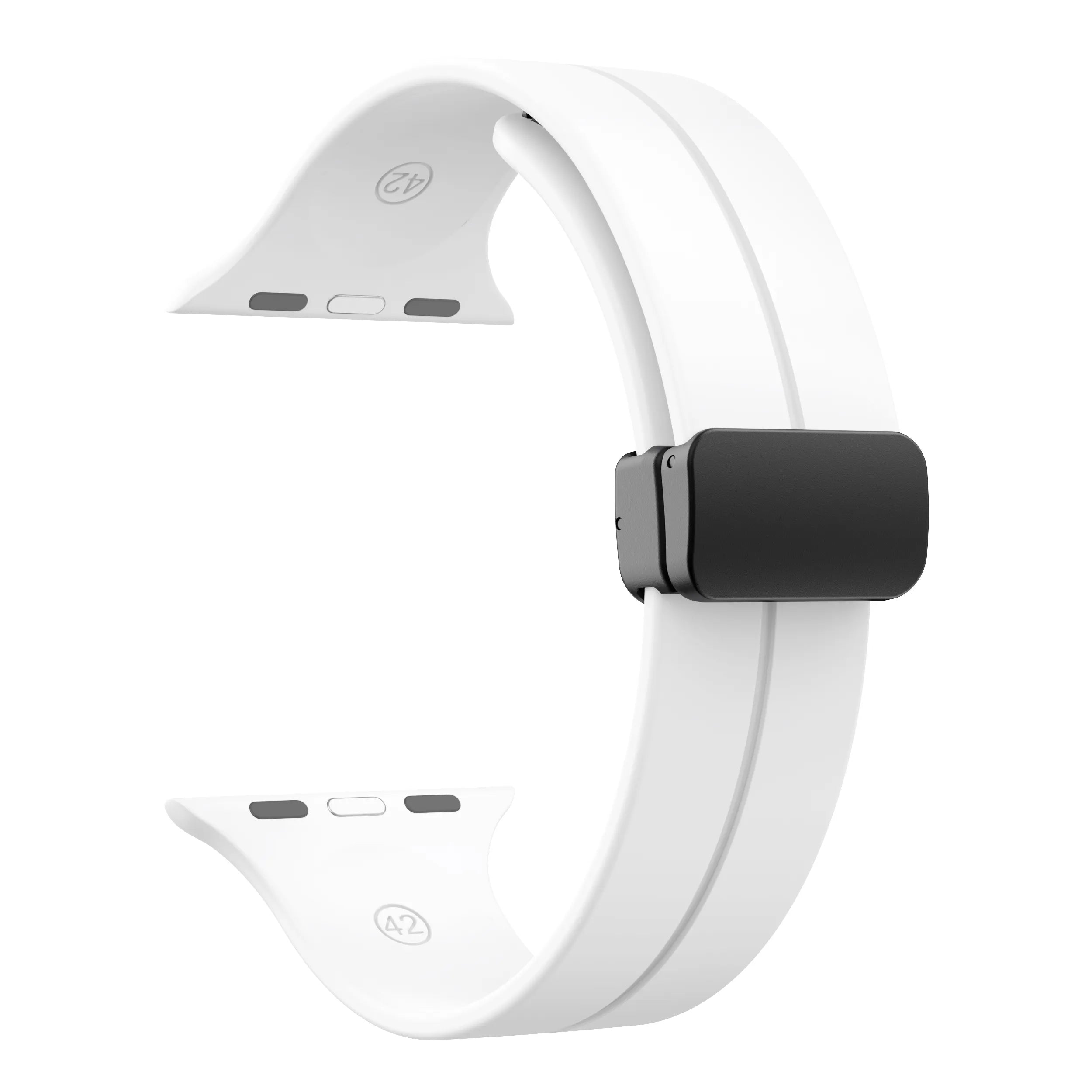 Magnetic sports band - white#color_white